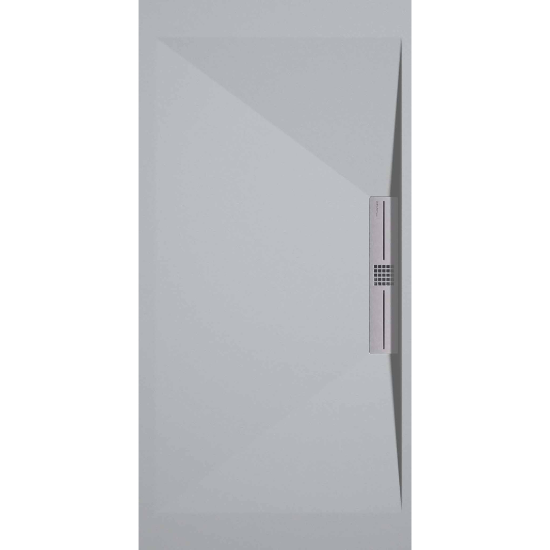 STONE SIDE receveur de douche extra-plat LISSE Gris 7035