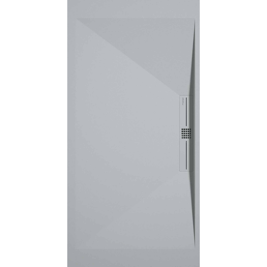 STONE SIDE receveur de douche extra-plat LISSE Gris 7035