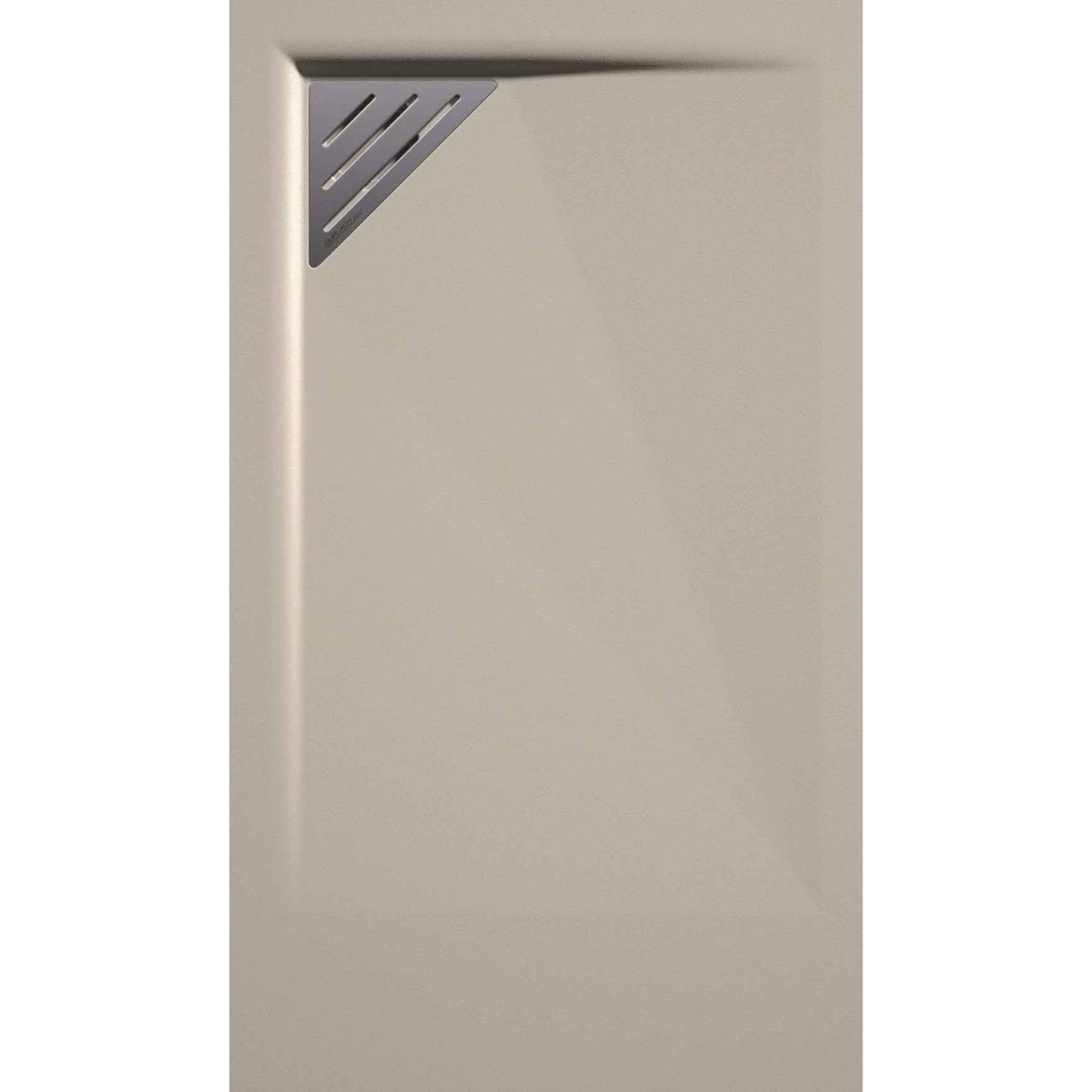 STONE MIO receveur de douche extra-plat LISSE Crème