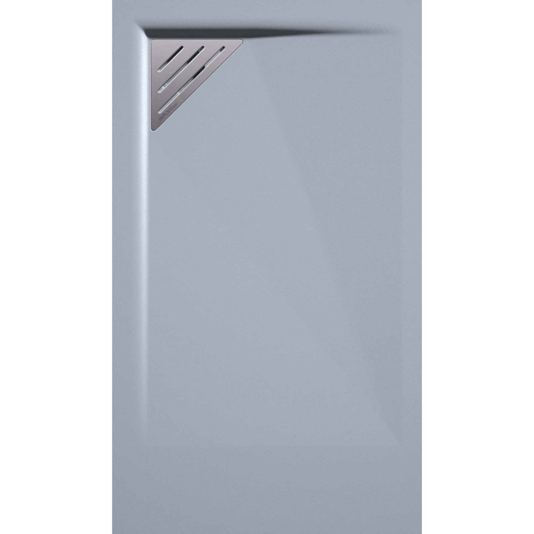 STONE MIO receveur de douche extra-plat LISSE Gris