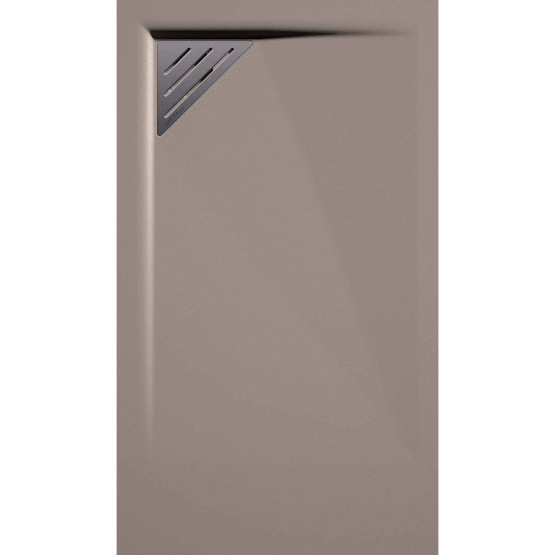 STONE MIO receveur de douche extra-plat LISSE Sable