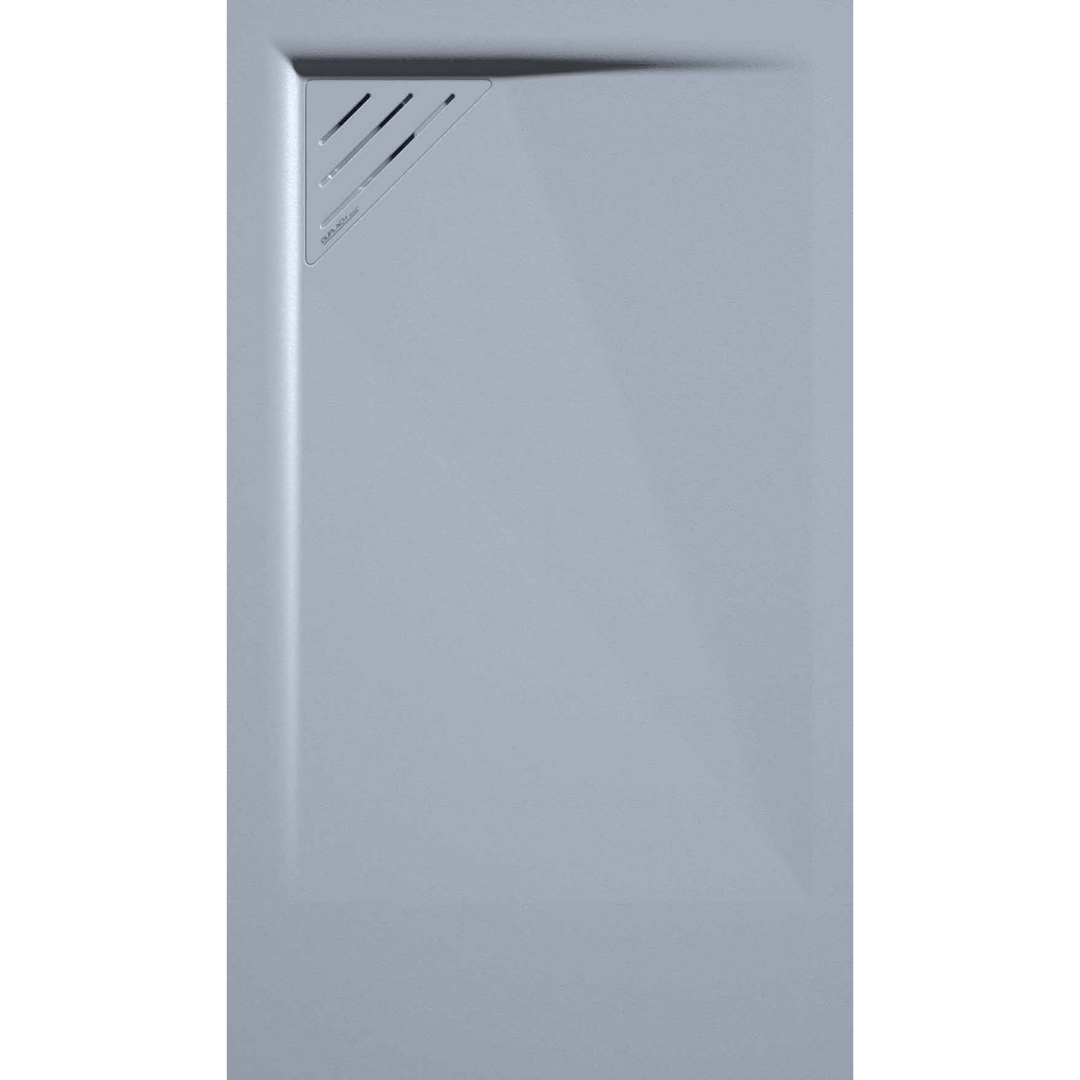 STONE MIO receveur de douche extra-plat LISSE Gris