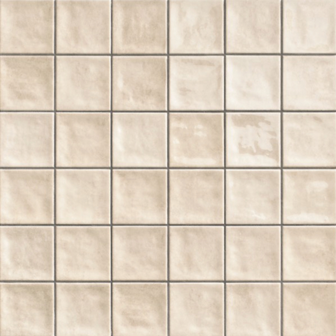 Chaouen Cream 20x20 carrelage mural couleur crème style Zellige