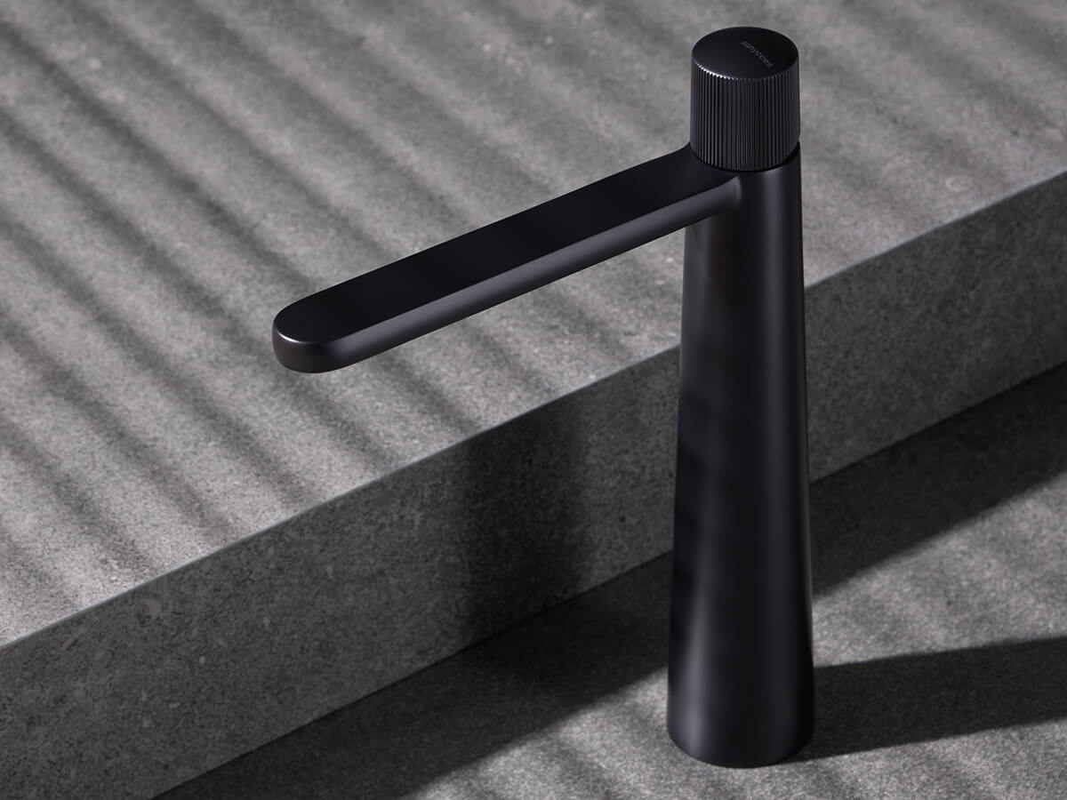 Dedal : Grand mitigeur noir mat