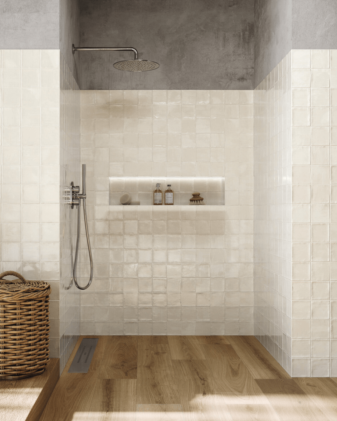 Carrelage Nour Bone 10x10