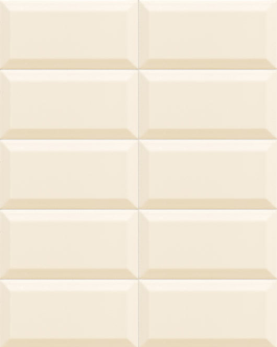 Bissel Vison 10x20 - Carrelage mural beige brillant style Metro