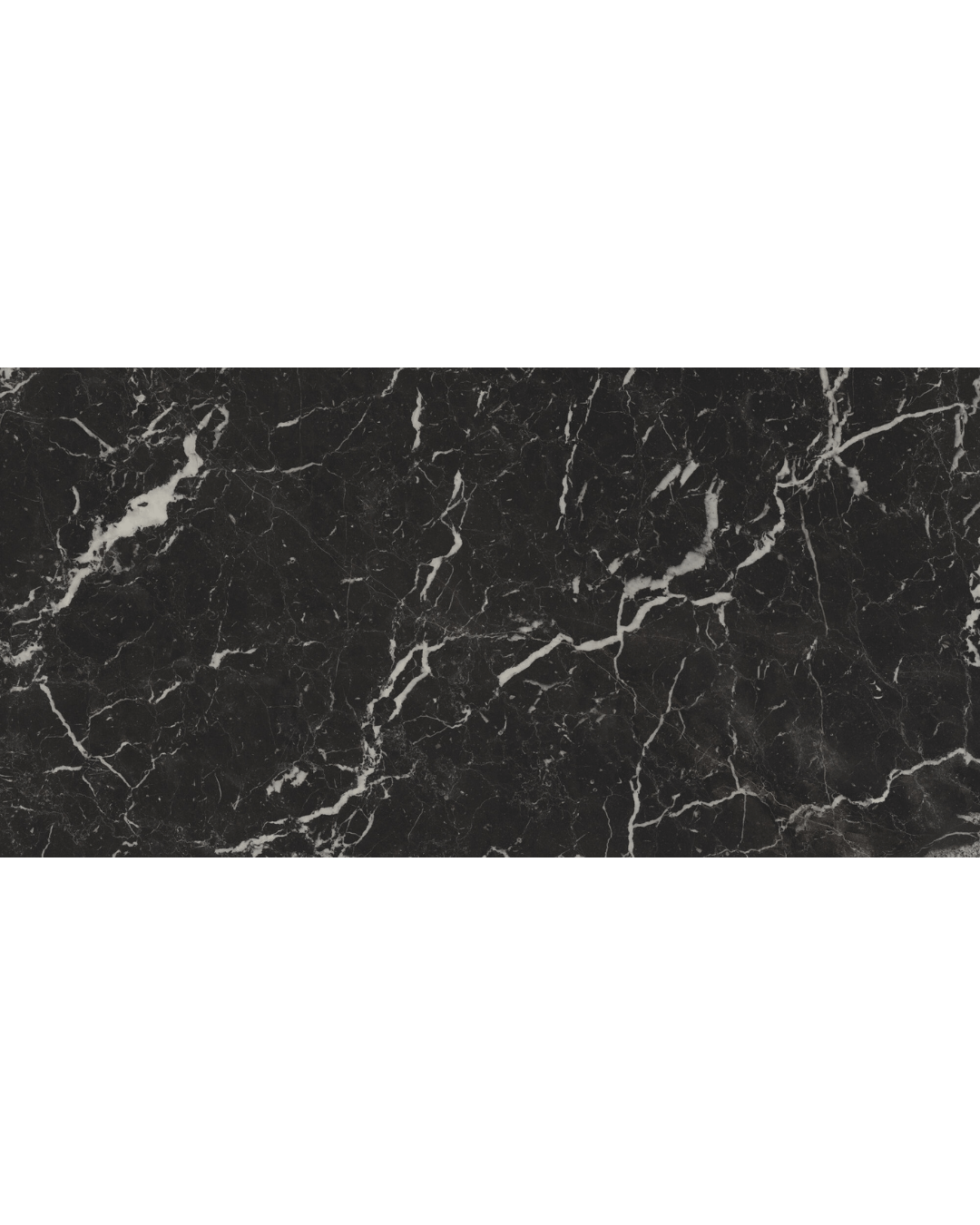 Black Hispania Mat 60×120 - Carrelage marbre noir mat bords rectifiés
