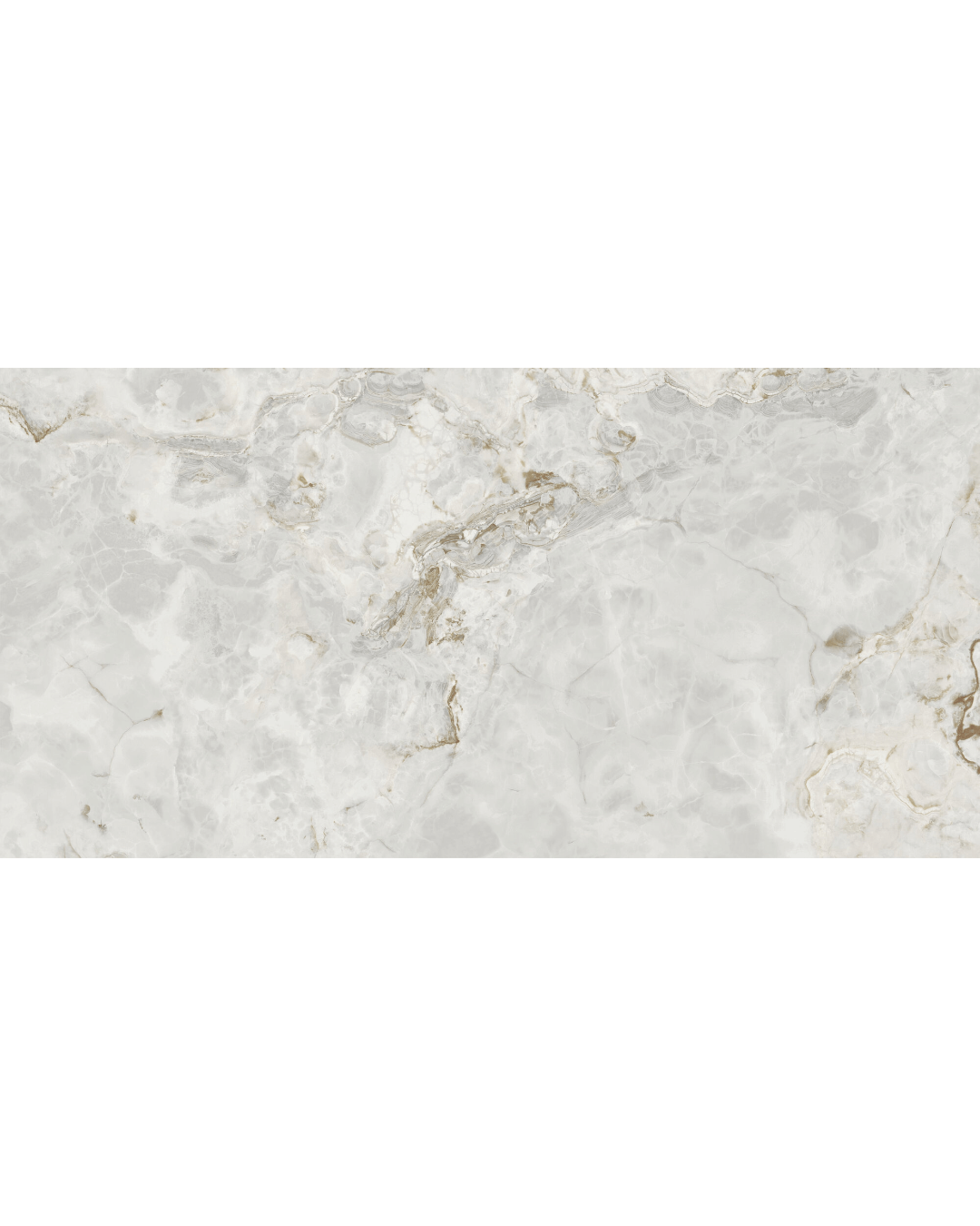 Cashmere White Honed 60x120 - Carrelage marbre blanc laiteux finition laqué mat bords rectifiés