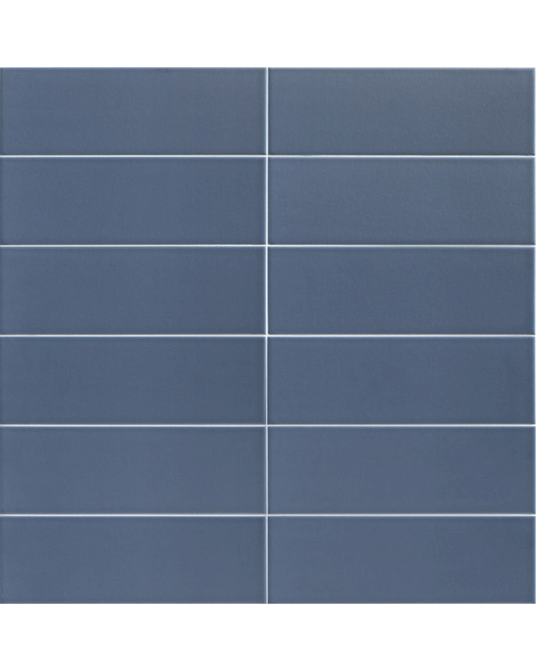 Jungle Marine 10x30 - Carrelage mural bleu mat