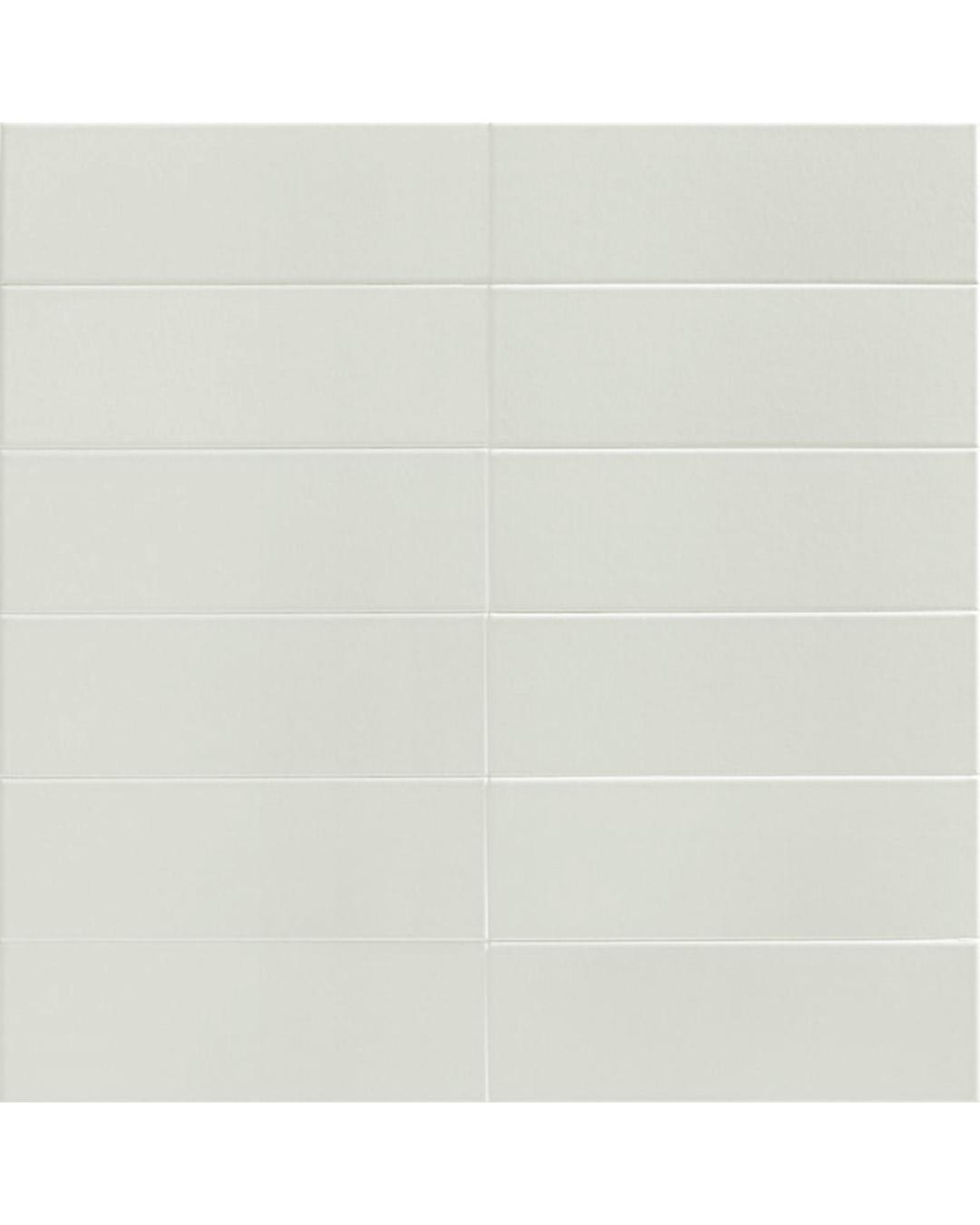 Jungle Sky 10x30 - Carrelage blanc perlé mural mat