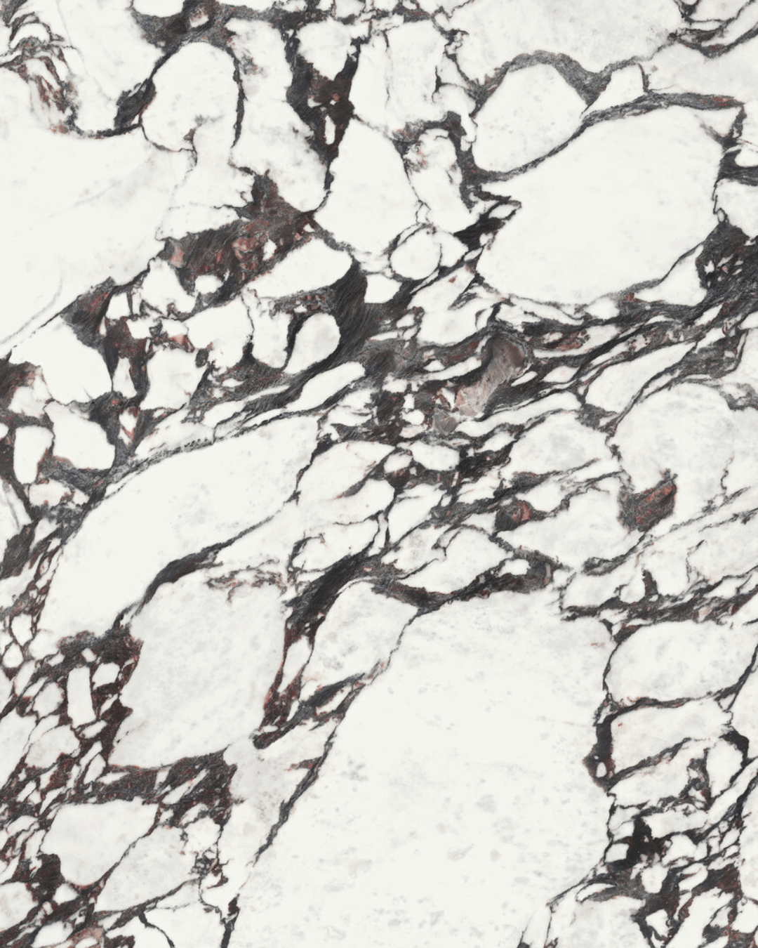 Grand Format Medicea Marble Pol 120×278 - Carrelage marbre blanc veiné noir grain poli effet miroir bords rectifiés