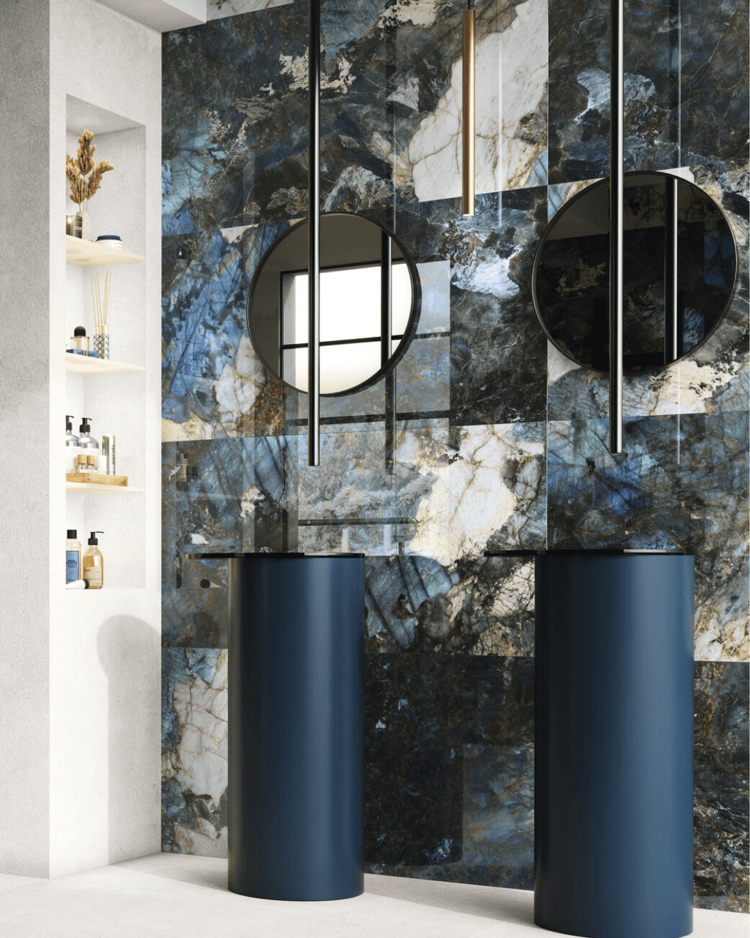 Magallanes Marble Pol 60x120 - Carrelage marbre et pierre grain poli effet miroir bords rectifiés