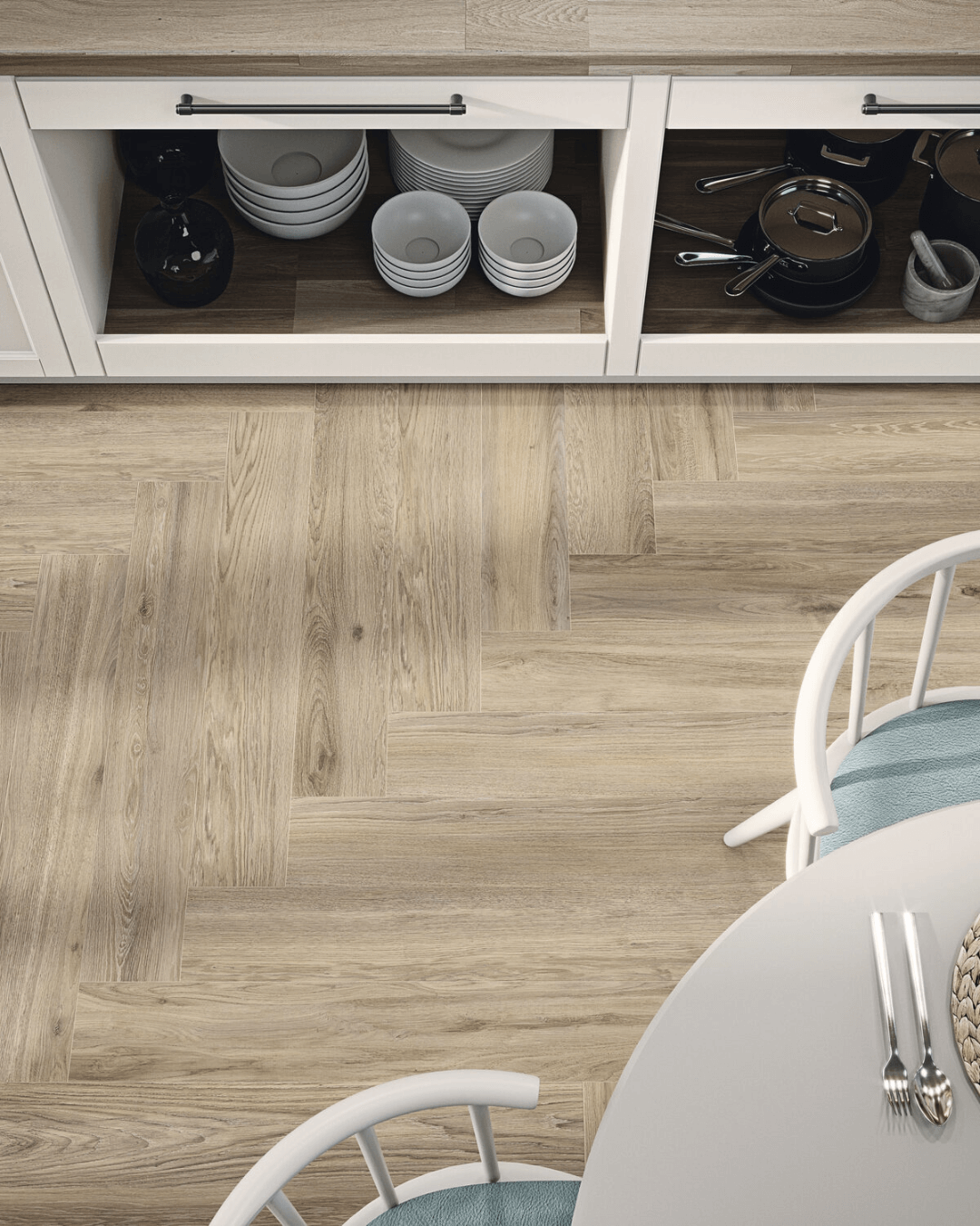 Manitoba Birch 15x90 - Carrelage effet bois Bouleau beige clair