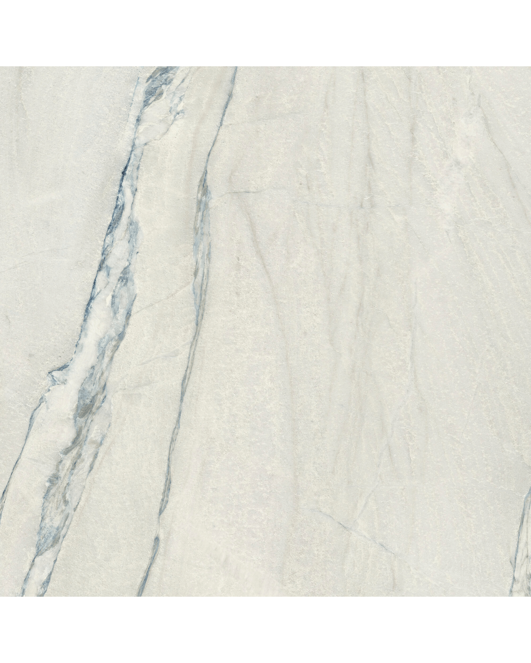 Michelangelo Poli 60x60 - Carrelage marbre blanc veiné gris-bleu grain poli effet miroir