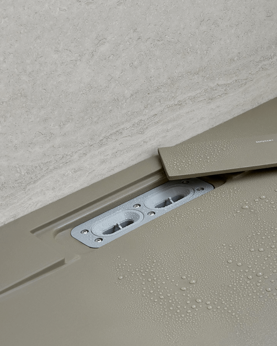 SIENA : Receveur de douche de plein pied antidérapant