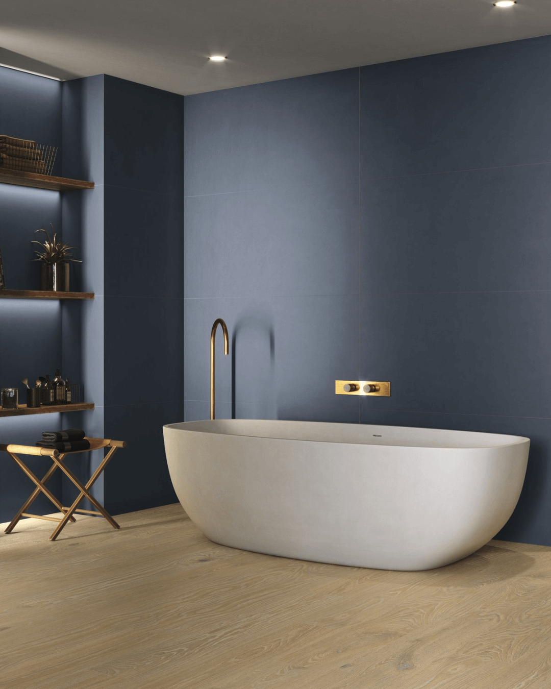 Triana Desierto 20x120 - Carrelage effet bois sol & mural bords rectifiés