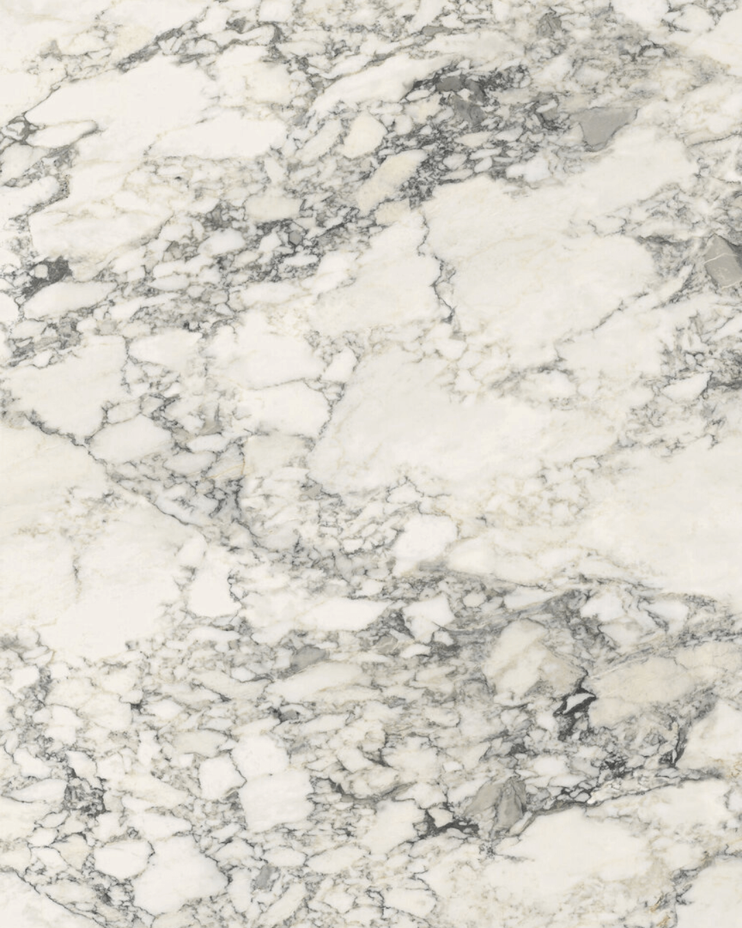 Grand Format Volterra White Pol 120x278 - Carrelage marbre blanc veiné gris grain poli effet miroir bords rectifiés