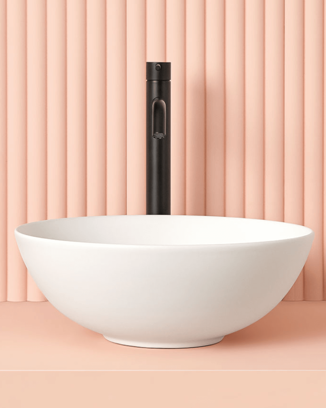 PADOVA : Vasque en forme de bol à poser Ø41×15h