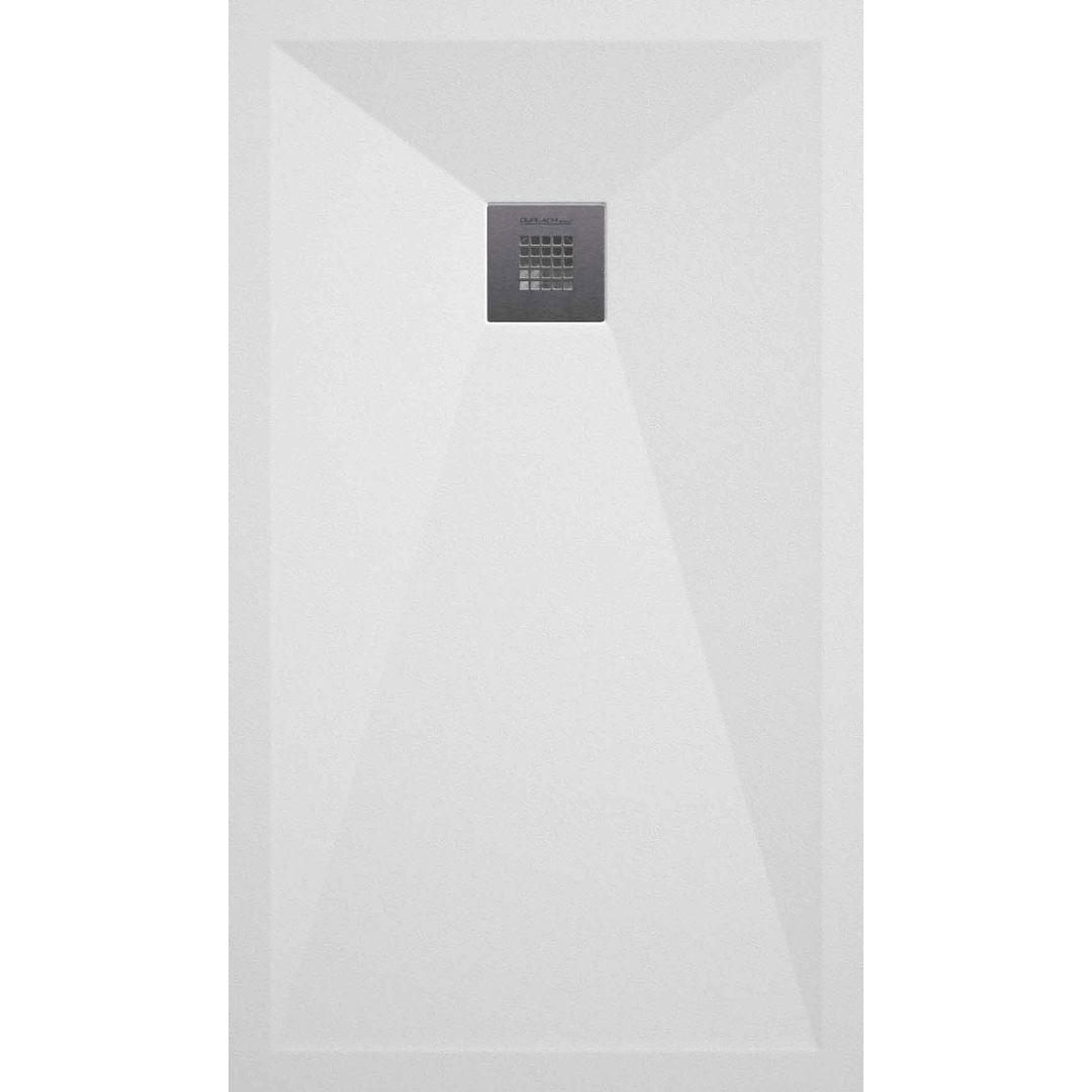 Stone Plus receveur de douche extra-plat LISSE Blanc