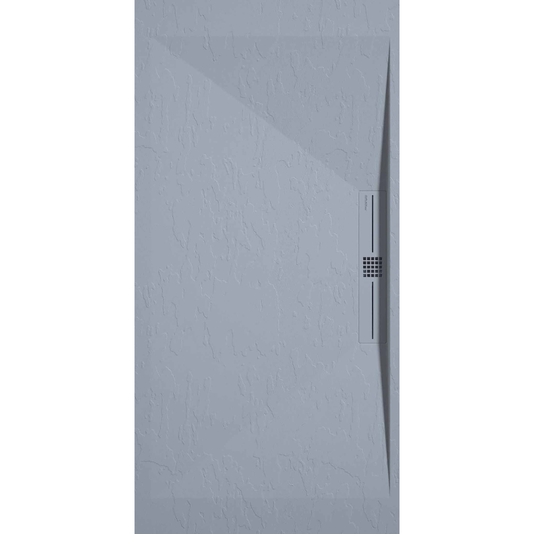 STONE SIDE receveur de douche extra-plat ARDOISE Gris