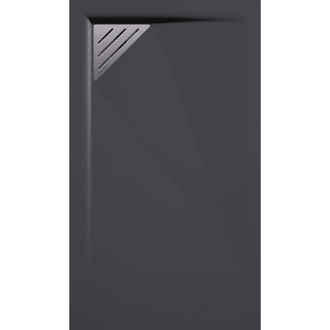 STONE MIO receveur de douche extra-plat LISSE Anthracite