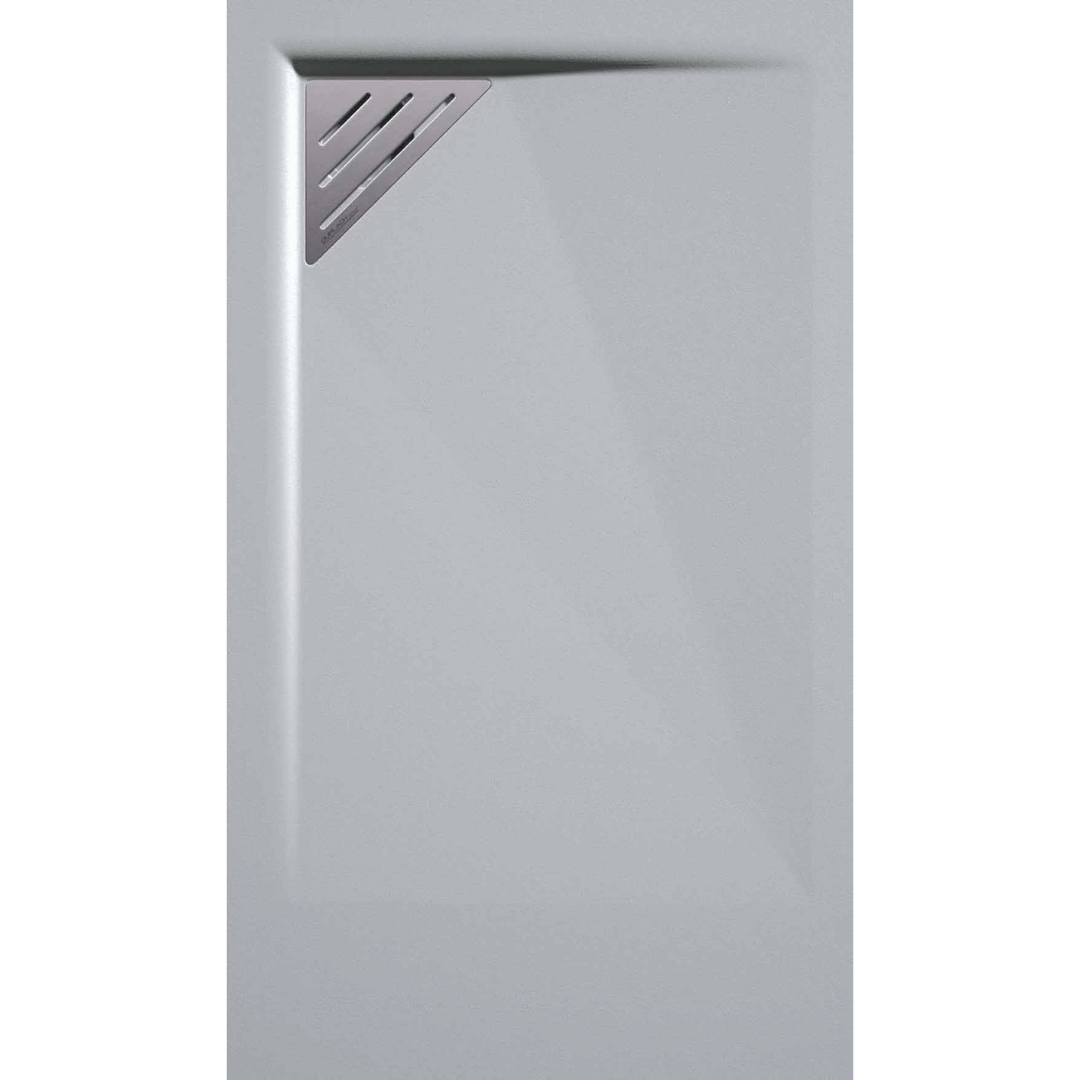 STONE MIO receveur de douche extra-plat LISSE Gris 7035